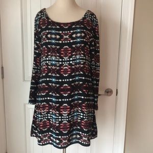 Boutique Aztec print dress